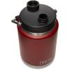imageYETI Rambler Vacuum Insulated Stainless Steel Half Gallon Jug with MagCap Stainless SteelBrick Red
