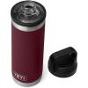 imageYETI Rambler 18 oz Bottle Vacuum Insulated Stainless Steel with Chug CapWild Vine Red