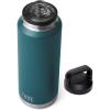 imageYETI Rambler 46 oz Bottle Vacuum Insulated Stainless Steel with Chug CapAgave Teal
