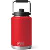 imageYETI Rambler Gallon Jug Vacuum Insulated Stainless Steel with MagCapRescue Red