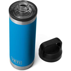 imageYETI Rambler 18 oz Bottle Vacuum Insulated Stainless Steel with Chug CapBig Wave Blue