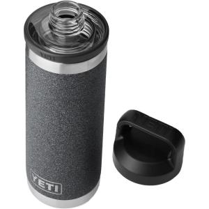 imageYETI Rambler 18 oz Bottle Vacuum Insulated Stainless Steel with Chug CapBlack StoneTextured