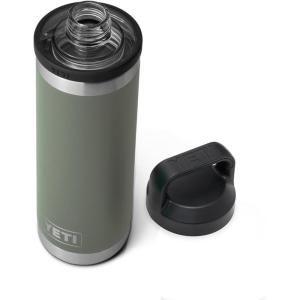 imageYETI Rambler 18 oz Bottle Vacuum Insulated Stainless Steel with Chug CapCamp Green