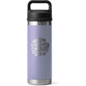 imageYETI Rambler 18 oz Bottle Vacuum Insulated Stainless Steel with Chug CapMom  Cosmic Lilac