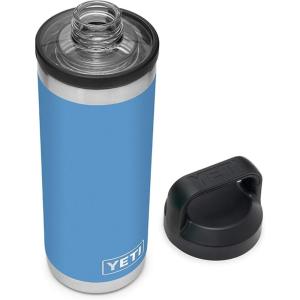 imageYETI Rambler 18 oz Bottle Vacuum Insulated Stainless Steel with Chug CapPacific Blue