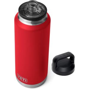 imageYETI Rambler 46 oz Bottle Vacuum Insulated Stainless Steel with Chug CapRescue Red