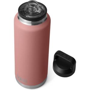 imageYETI Rambler 46 oz Bottle Vacuum Insulated Stainless Steel with Chug CapSandstone Pink