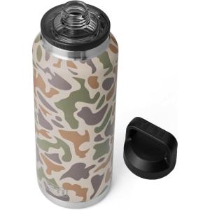 imageYETI Rambler 46 oz Bottle Vacuum Insulated Stainless Steel with Chug CapTan Camo