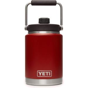 imageYETI Rambler Vacuum Insulated Stainless Steel Half Gallon Jug with MagCap Stainless SteelBrick Red