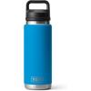 imageYETI Rambler 26 oz Bottle Vacuum Insulated Stainless Steel with Chug CapBig Wave Blue