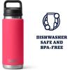 imageYETI Rambler 26 oz Bottle Vacuum Insulated Stainless Steel with Chug CapBimini Pink