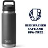 imageYETI Rambler 26 oz Bottle Vacuum Insulated Stainless Steel with Chug CapCharcoal