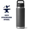 imageYETI Rambler 26 oz Bottle Vacuum Insulated Stainless Steel with Chug CapCharcoal