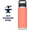 imageYETI Rambler 26 oz Bottle Vacuum Insulated Stainless Steel with Chug CapCoral