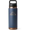 imageYETI Rambler 26 oz Bottle Vacuum Insulated Stainless Steel with Chug CapFolds of Honor  Navy
