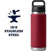 imageYETI Rambler 26 oz Bottle Vacuum Insulated Stainless Steel with Chug CapHarvest Red