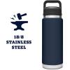 imageYETI Rambler 26 oz Bottle Vacuum Insulated Stainless Steel with Chug CapNavy