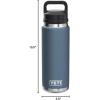 imageYETI Rambler 26 oz Bottle Vacuum Insulated Stainless Steel with Chug CapNordic Blue