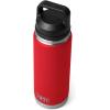 imageYETI Rambler 26 oz Bottle Vacuum Insulated Stainless Steel with Chug CapRescue Red