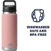 imageYETI Rambler 26 oz Bottle Vacuum Insulated Stainless Steel with Chug CapSandstone Pink