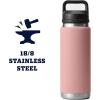 imageYETI Rambler 26 oz Bottle Vacuum Insulated Stainless Steel with Chug CapSandstone Pink
