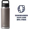 imageYETI Rambler 26 oz Bottle Vacuum Insulated Stainless Steel with Chug CapSharptail Taupe