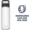 imageYETI Rambler 26 oz Bottle Vacuum Insulated Stainless Steel with Chug CapWhite