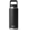 imageYETI Rambler 26 oz Bottle Vacuum Insulated Stainless Steel with Straw CapBlack