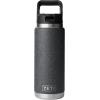 imageYETI Rambler 26 oz Bottle Vacuum Insulated Stainless Steel with Straw CapBlack StoneTextured