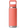imageYETI Rambler 26 oz Bottle Vacuum Insulated Stainless Steel with Straw CapCoral
