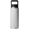 imageYETI Rambler 26 oz Bottle Vacuum Insulated Stainless Steel with Straw CapGrey StoneTextured