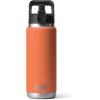 imageYETI Rambler 26 oz Bottle Vacuum Insulated Stainless Steel with Straw CapHigh Desert Clay