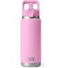 imageYETI Rambler 26 oz Bottle Vacuum Insulated Stainless Steel with Straw CapPower Pink