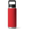 imageYETI Rambler 26 oz Bottle Vacuum Insulated Stainless Steel with Straw CapRescue Red