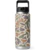 imageYETI Rambler 26 oz Bottle Vacuum Insulated Stainless Steel with Straw CapTan Camo