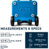 imageYETI Roadie 48 Wheeled Cooler with Retractable Periscope HandleBig Wave Blue