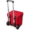 imageYETI Roadie 48 Wheeled Cooler with Retractable Periscope HandleRescue Red