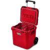 imageYETI Roadie 48 Wheeled Cooler with Retractable Periscope HandleRescue Red