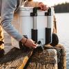 imageYETI Roadie 48 Wheeled Cooler with Retractable Periscope HandleWhite