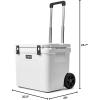 imageYETI Roadie 60 Wheeled Cooler with Retractable Periscope HandleWhite