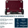 imageYETI Roadie 60 Wheeled Cooler with Retractable Periscope HandleWild Vine Red
