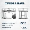 imageYETI Tundra Haul Portable Wheeled CoolerAquifer Blue