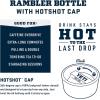 imageYeti Rambler 18 Oz Hotshot Bottle BlackAgave Teal
