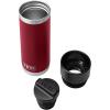 imageYeti Rambler 18 Oz Hotshot Bottle BlackHarvest Red