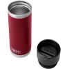 imageYeti Rambler 18 Oz Hotshot Bottle BlackHarvest Red