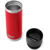 imageYeti Rambler 18 Oz Hotshot Bottle BlackRescue Red