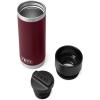 imageYeti Rambler 18 Oz Hotshot Bottle BlackWild Vine Red