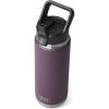 imageYETI Rambler 26 oz Bottle Vacuum Insulated Stainless Steel with Straw CapNordic Purple
