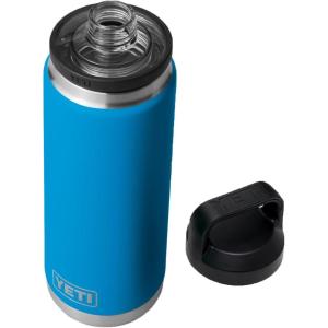 imageYETI Rambler 26 oz Bottle Vacuum Insulated Stainless Steel with Chug CapBig Wave Blue