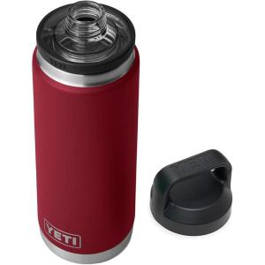 imageYETI Rambler 26 oz Bottle Vacuum Insulated Stainless Steel with Chug CapHarvest Red